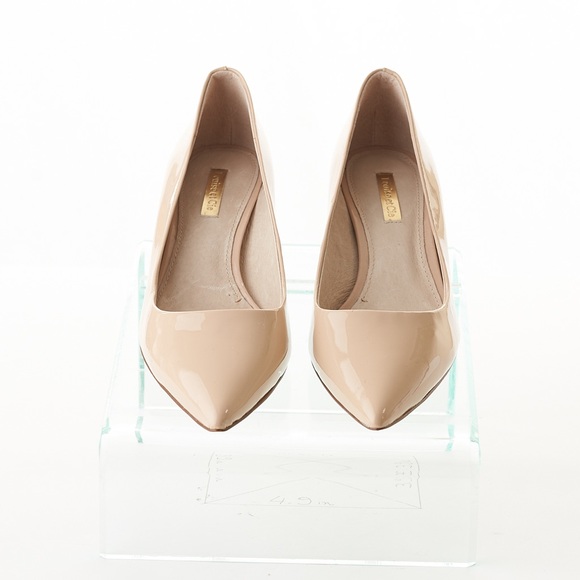 Louise Et Cie Jordyna Patent Pointed Toe Pump Nude - Picture 6 of 9